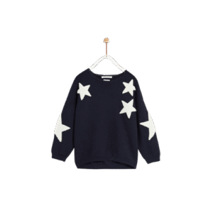 Girls’ Star Knit Sweater