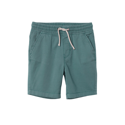 Drawstring Cotton Shorts