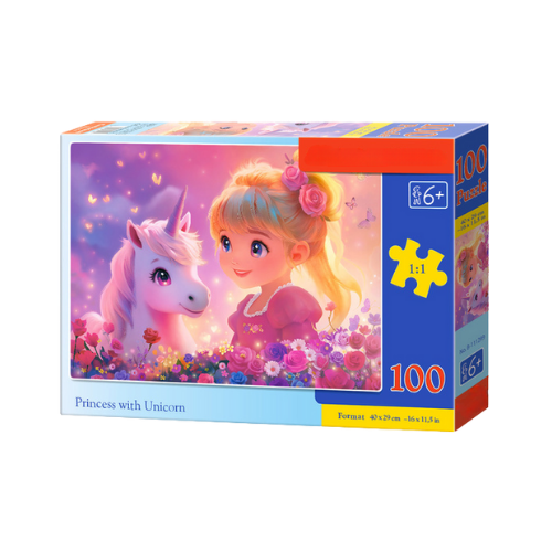 Princess with Unicorn Puzzle