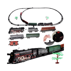 Electric Train Set with Tracks