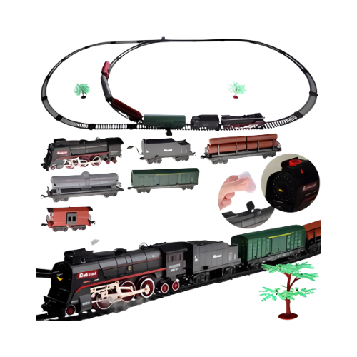 Electric Train Set with Tracks